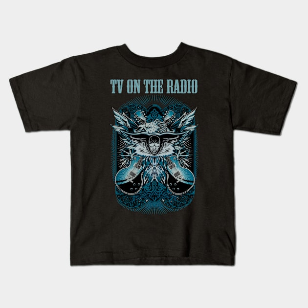 TV ON THE RADIO BAND Kids T-Shirt by batubara.studio